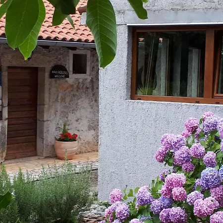 Tatil Evi Stone House In Dobrec With Sea View & Pool Lovran