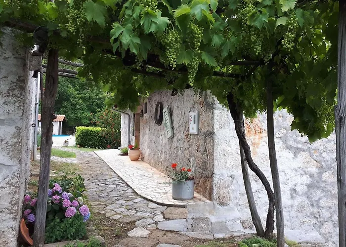 Stone House In Dobrec With Sea View & Pool *