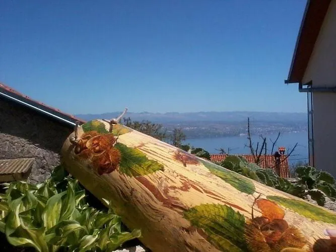 Stone House In Dobrec With Sea View & Pool *