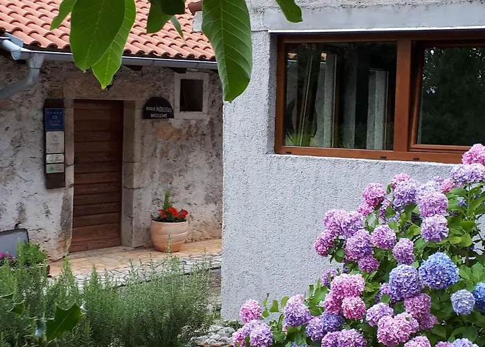 Prázdninový dům Stone House In Dobrec With Sea View & Pool Lovran
